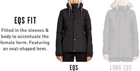 Womens Snow Jacket EQS Fits