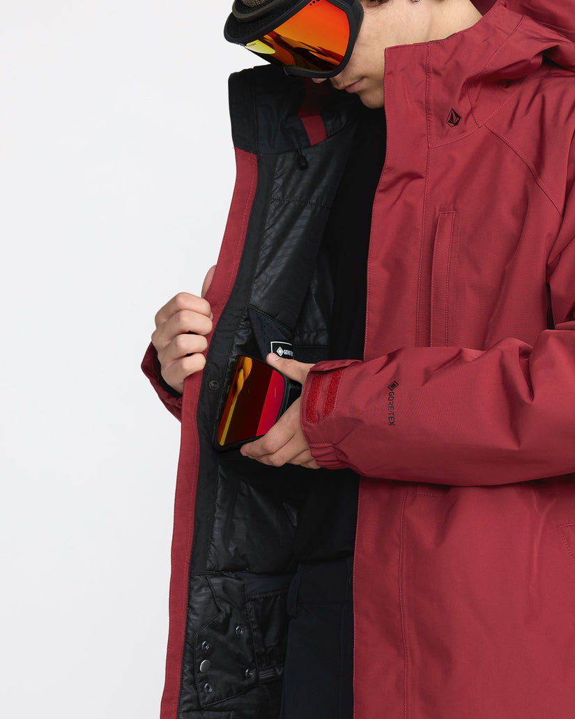 Dua Insulated Gore-Tex Jacket - Burnt Red