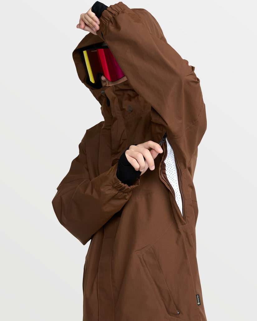 L Insulated Gore-Tex Jacket - Brown