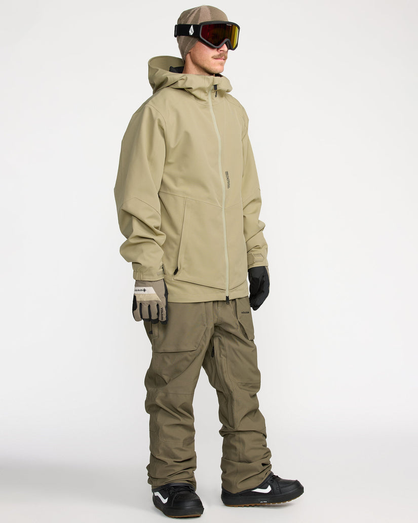 Brighton Full Zip Jacket - Moss Green