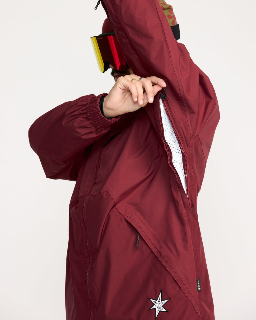 Longo Gore-Tex Jacket - Burnt Red
