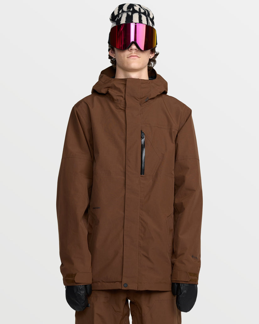 L Insulated Gore-Tex Jacket - Brown