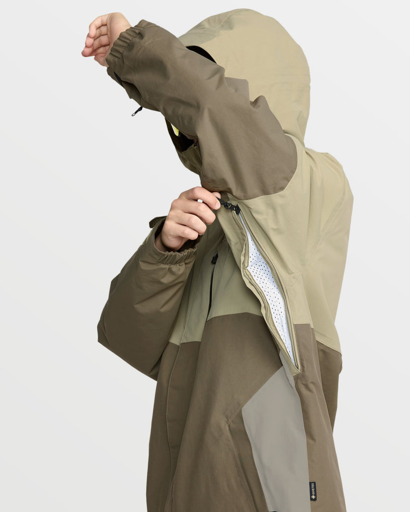L Insulated Gore-Tex Jacket - Moss Green