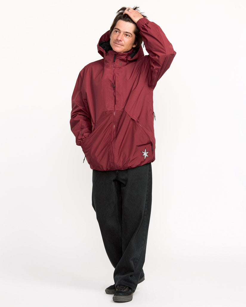 Longo Gore-Tex Jacket - Burnt Red
