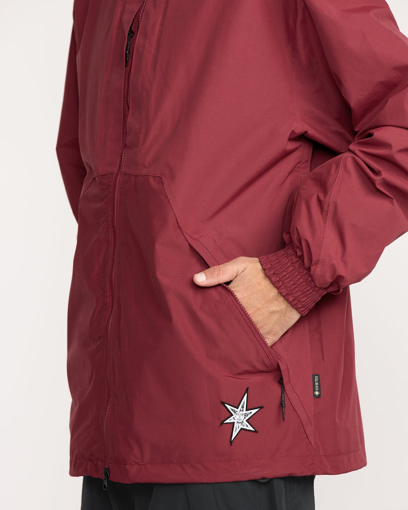 Longo Gore-Tex Jacket - Burnt Red