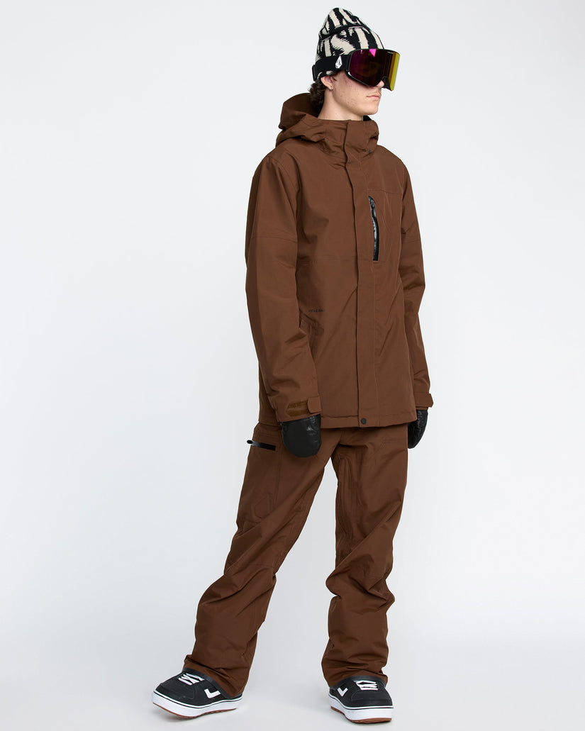 L Gore-Tex Jacket - Brown