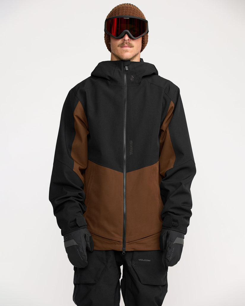 Brighton Full Zip Jacket - Brown