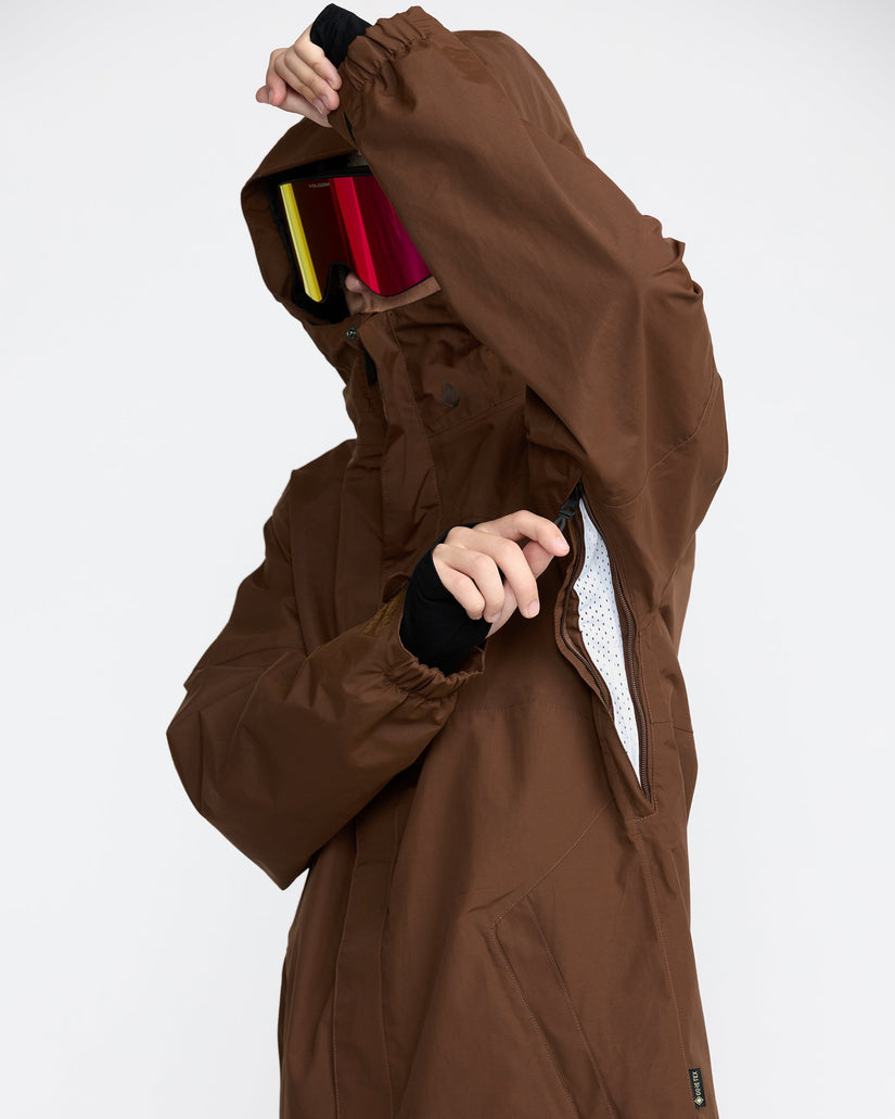 L Gore-Tex Jacket - Brown