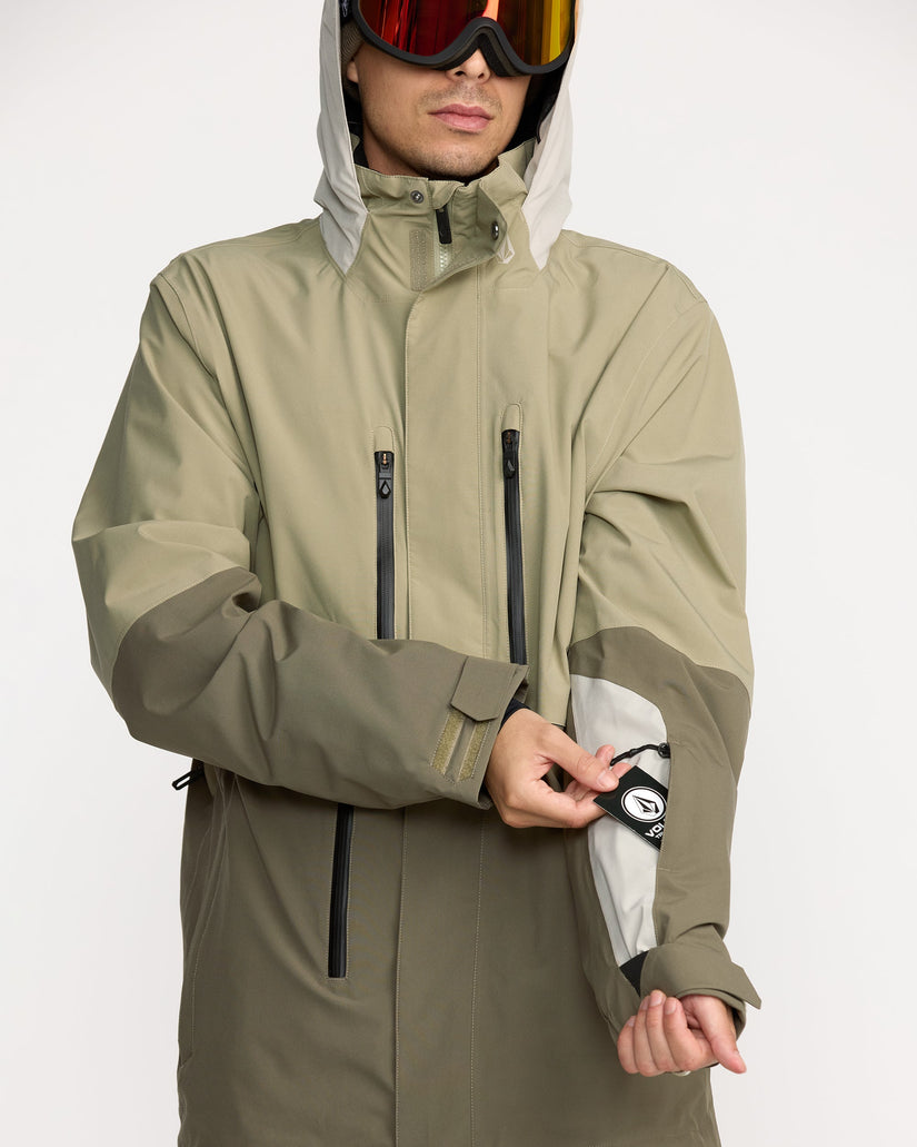 Rnge Stretch 30K Jacket - Moss Green