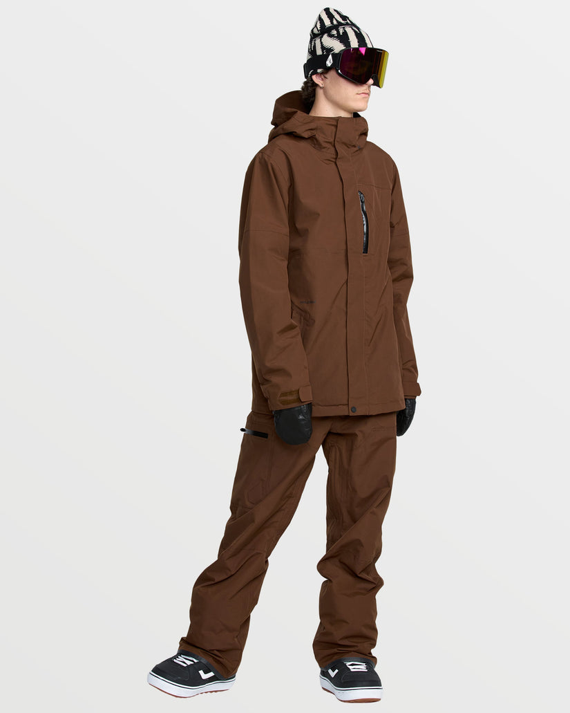 L Insulated Gore-Tex Jacket - Brown