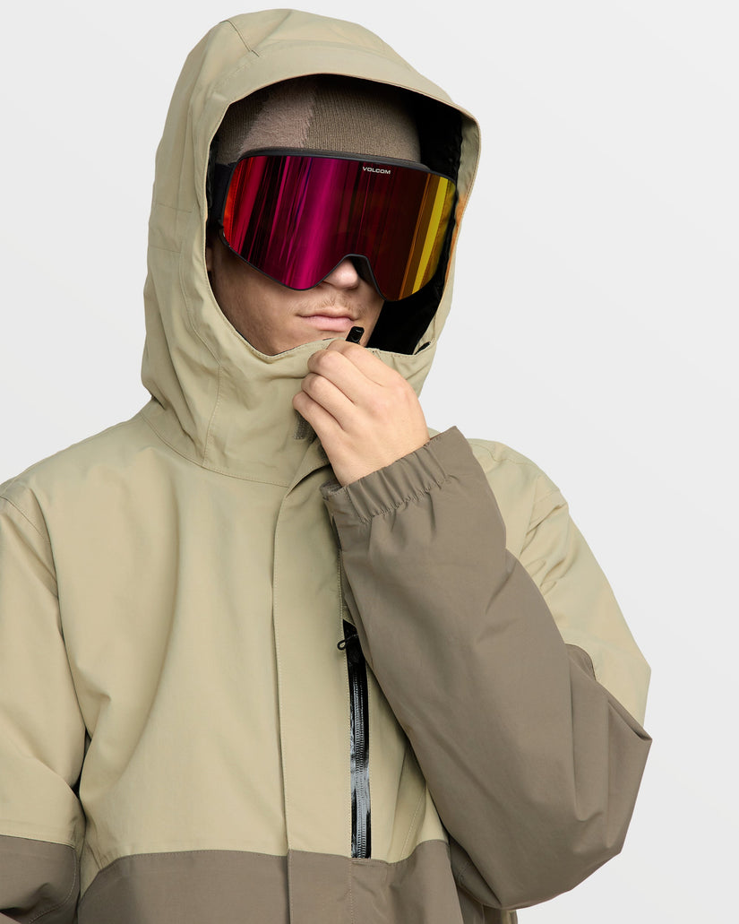 L Insulated Gore-Tex Jacket - Moss Green