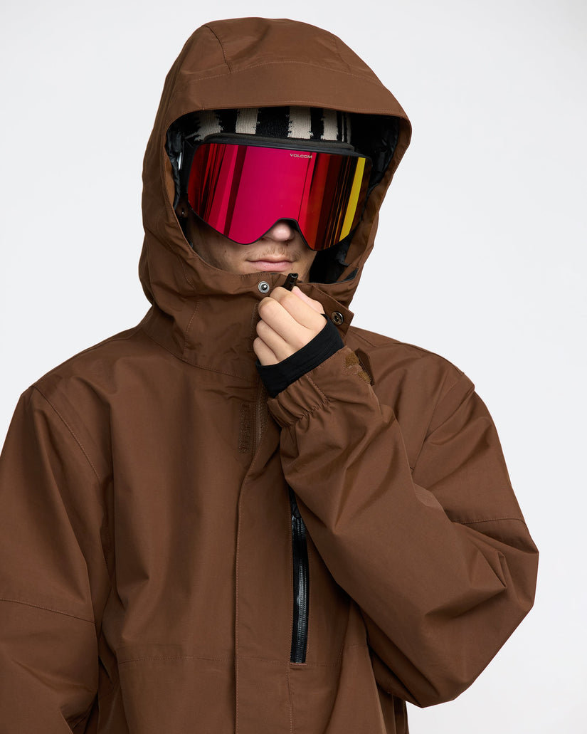 L Gore-Tex Jacket - Brown