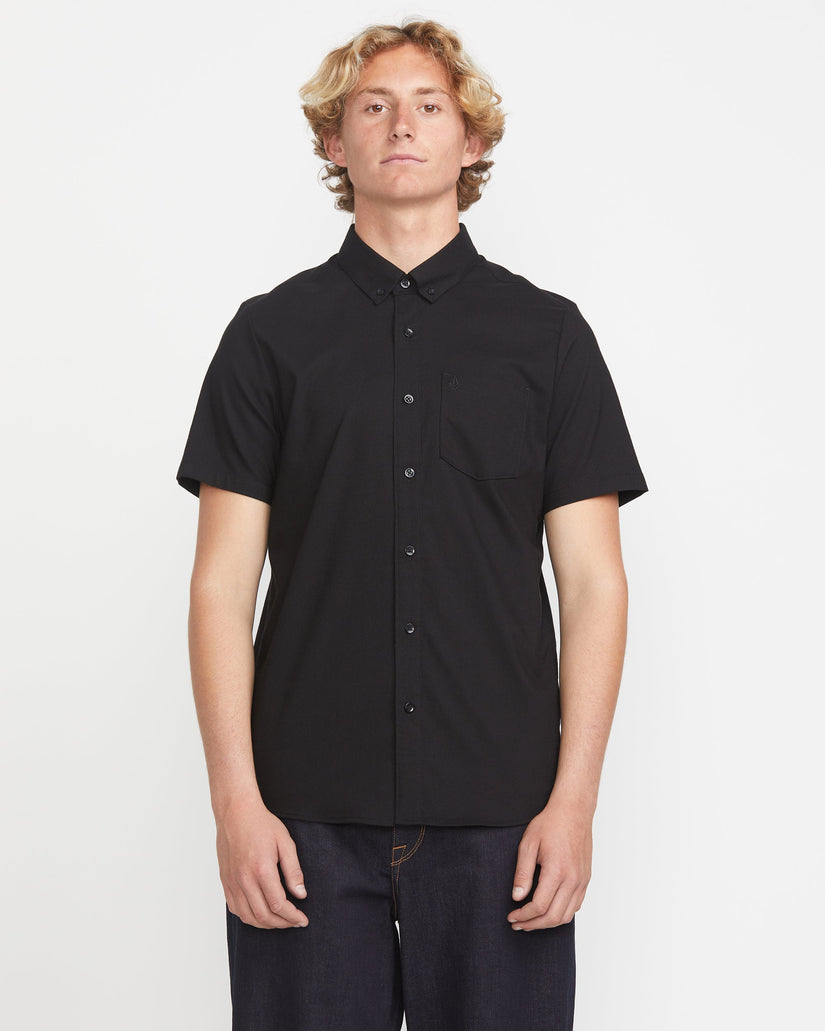 Everett Oxford Shirt - NEW BLACK