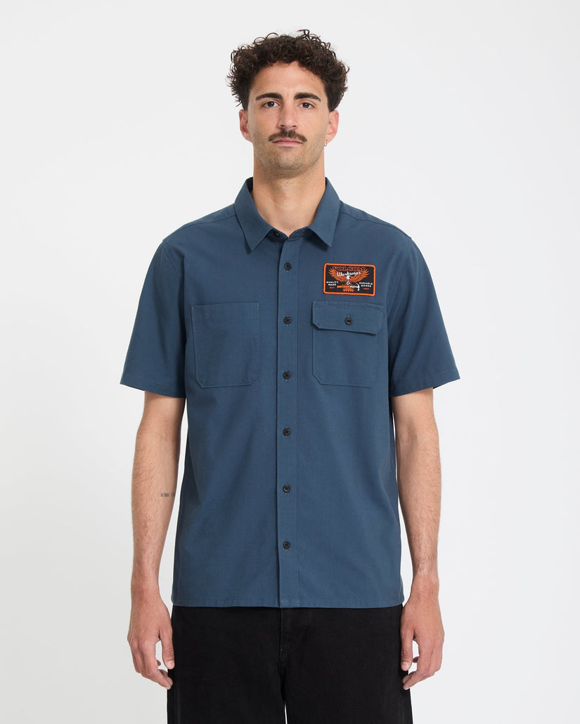 Slab City Shirt - Midnight Blue