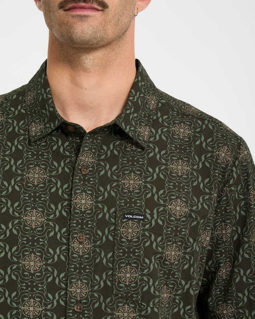 Scaler Stone Woven Shirt - Squadron Green