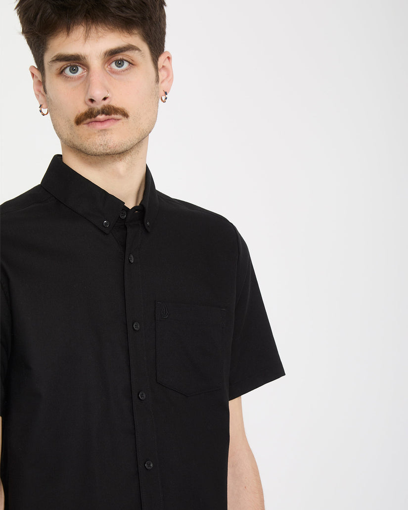 Everett Oxford Shirt - New Black