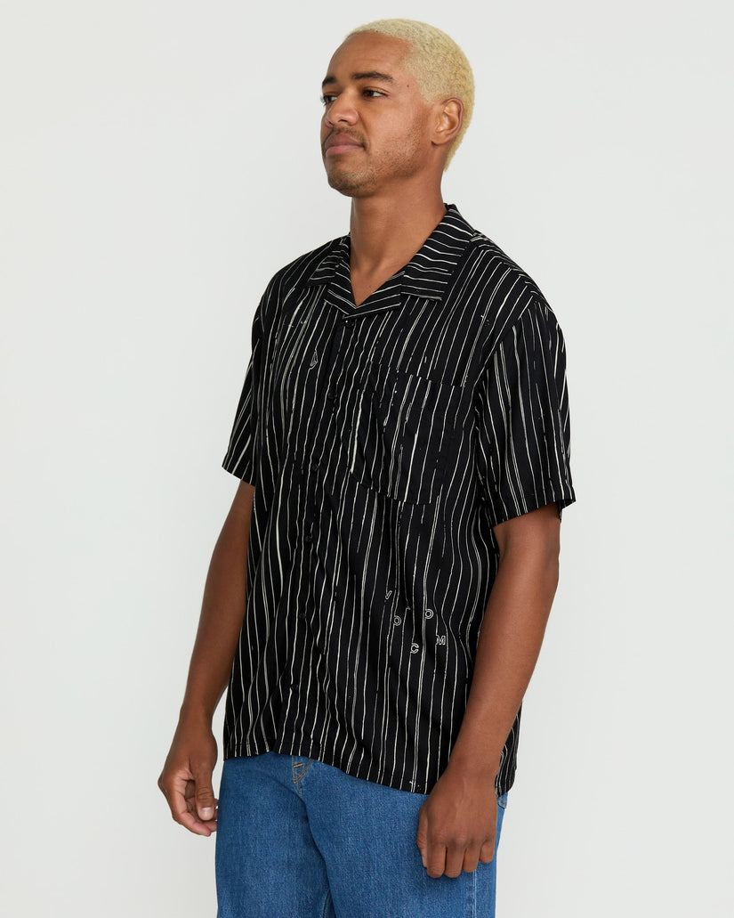 Mistostone Shirt - Black White