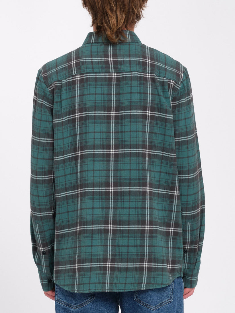 Caden Plaid Shirt - Sea Green