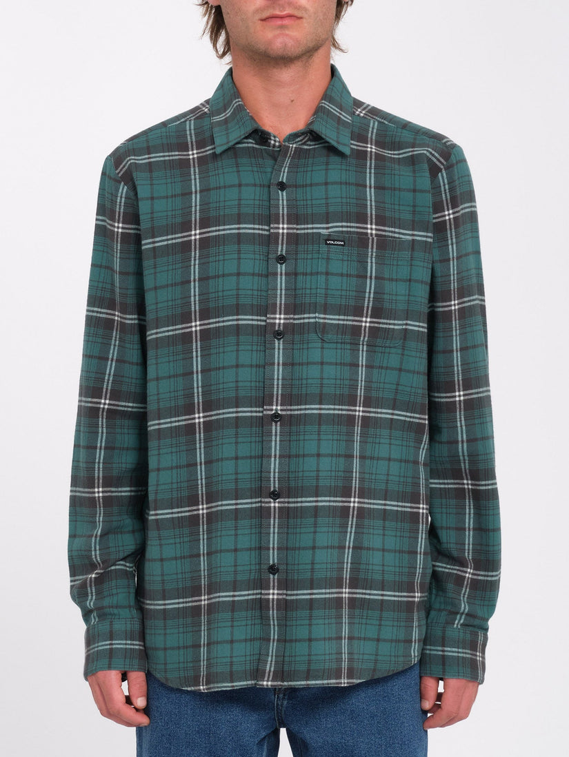 Caden Plaid Shirt - Sea Green