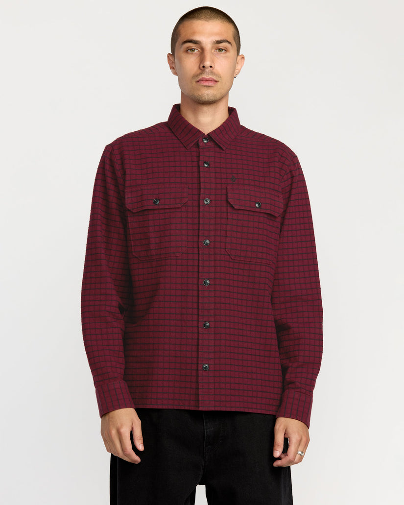 Augustone Shirt - Merlot