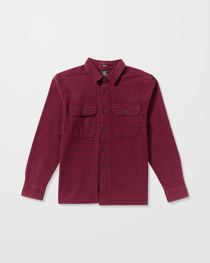Augustone Shirt - Merlot