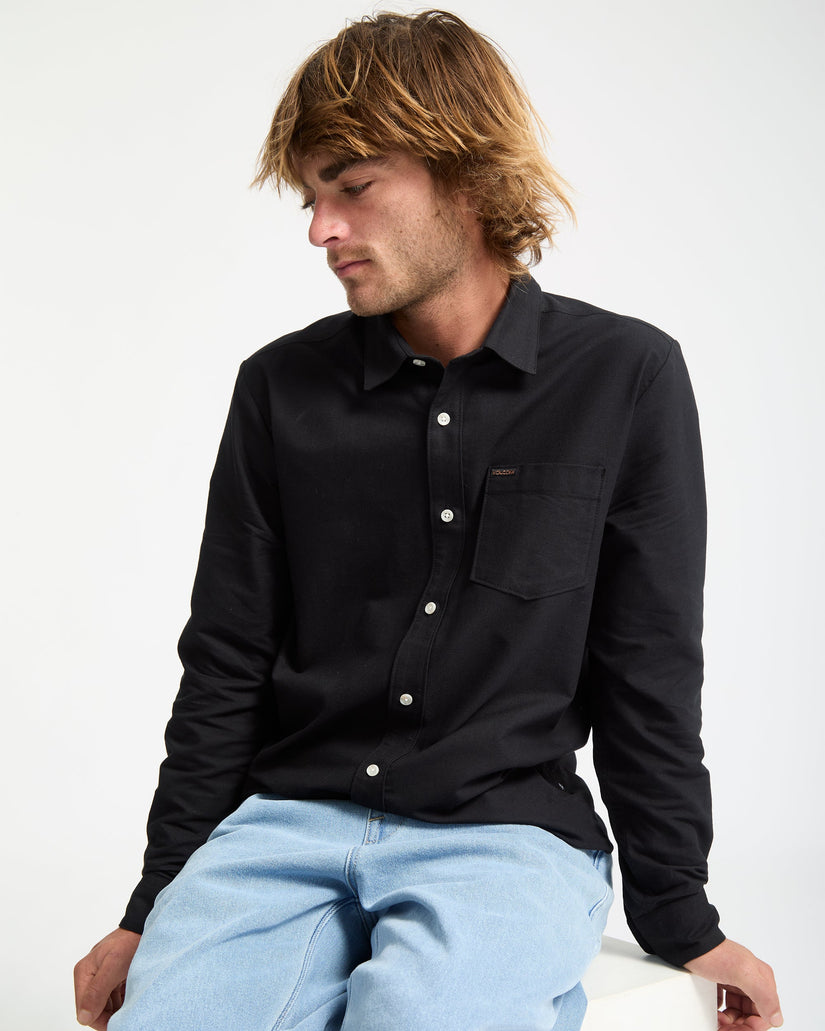 Veeco Oxford Shirt - Black
