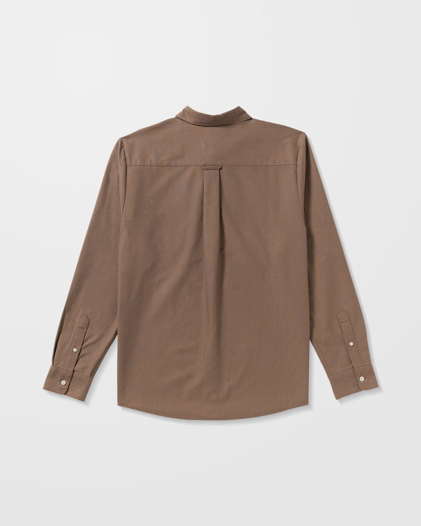 Veeco Oxford Shirt - Brown Stone