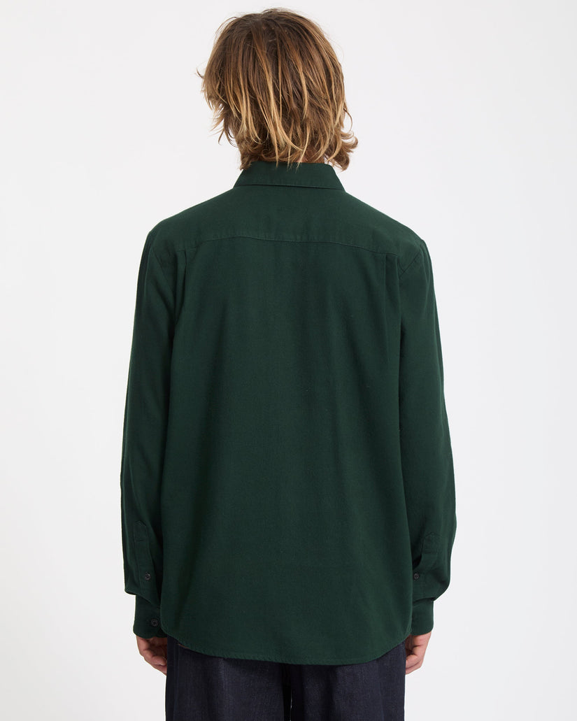 Caden Solid Shirt - Scarab