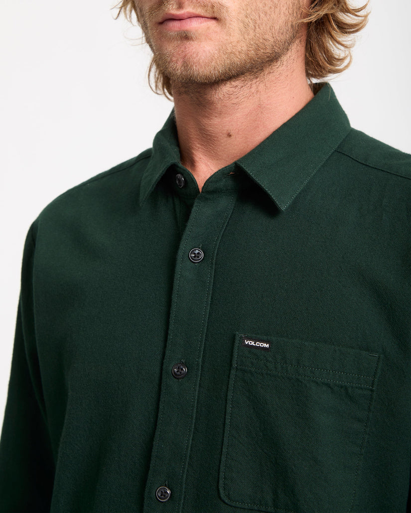 Caden Solid Shirt - Scarab