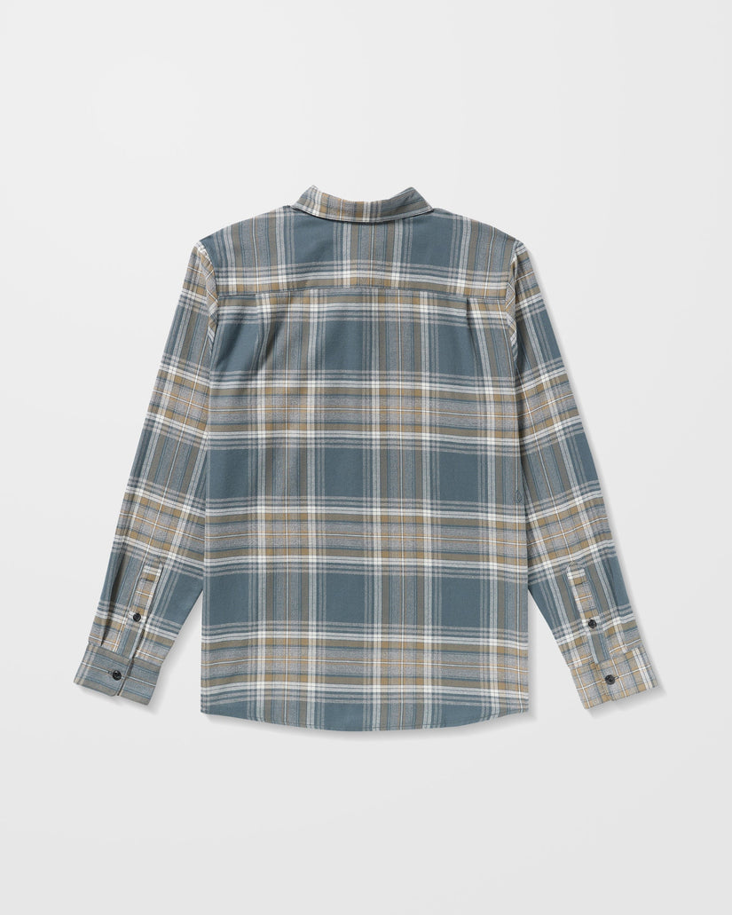 Netastone Flannel Shirt - Dark Slate