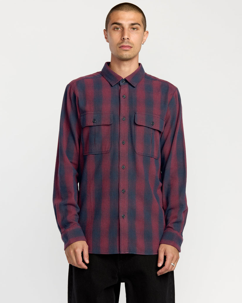 Shadowstone Flannel Shirt - Navy
