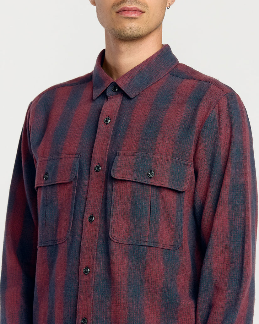Shadowstone Flannel Shirt - Navy