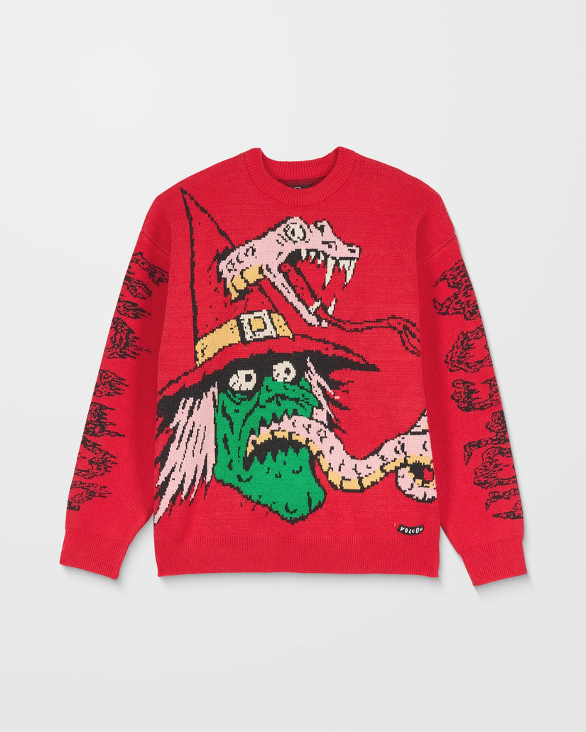 J.J. Villard Sweater - Lifeguard Red