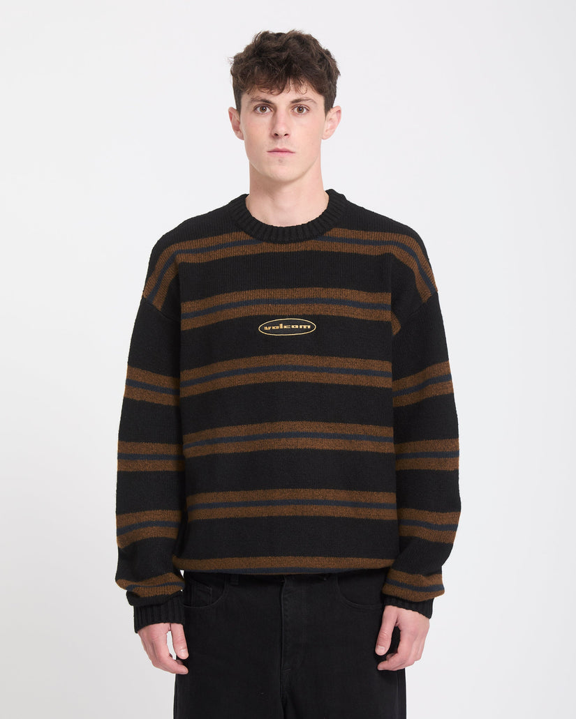 Striperstand Sweater - Black