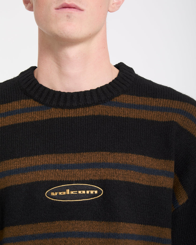 Striperstand Sweater - Black