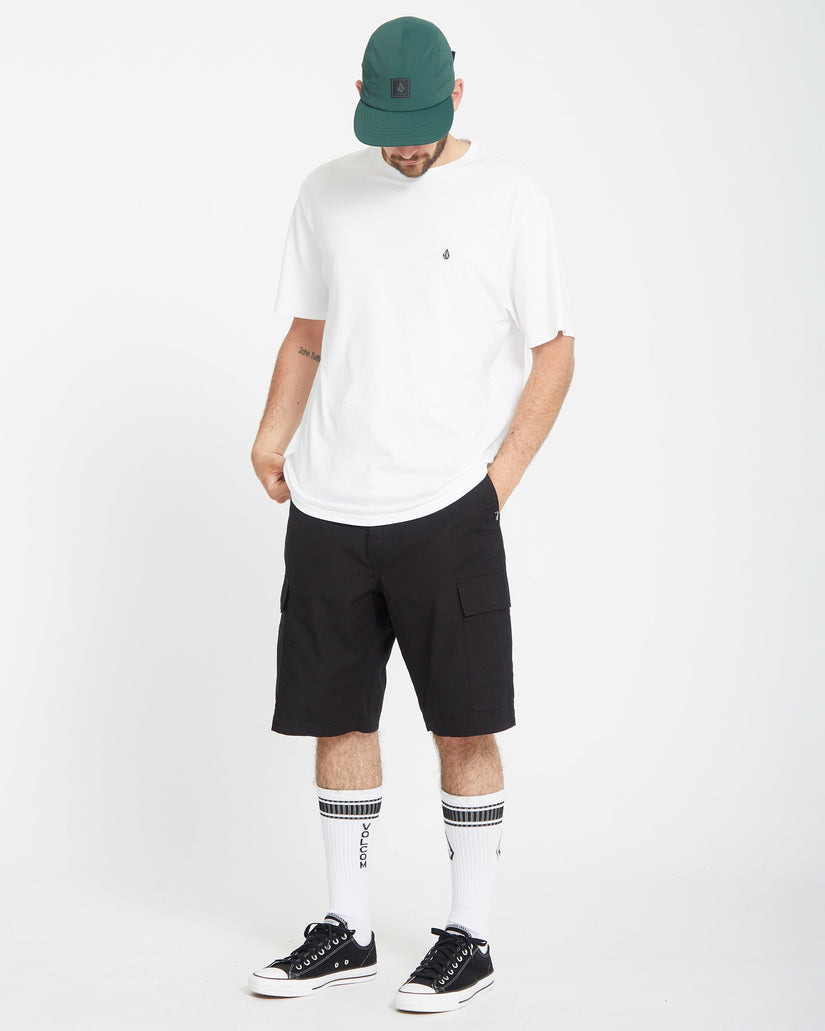Strange Tripper 22" Cargo Short - Black