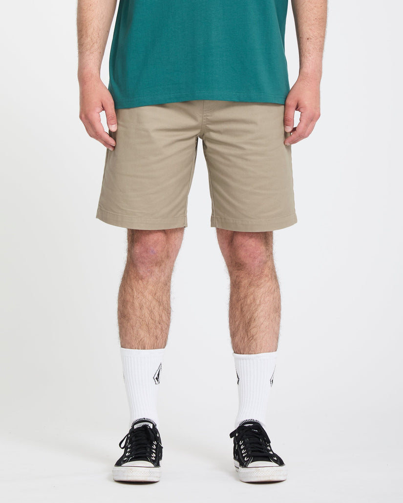 Frickin II 19" Elasticated Waist Short - Khaki