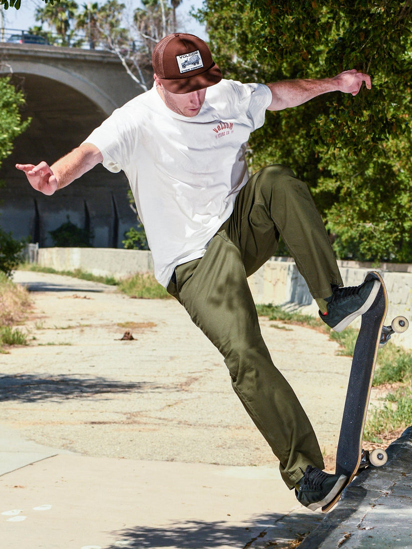 Skate Vitals G Taylor Trousers - SQUADRON GREEN