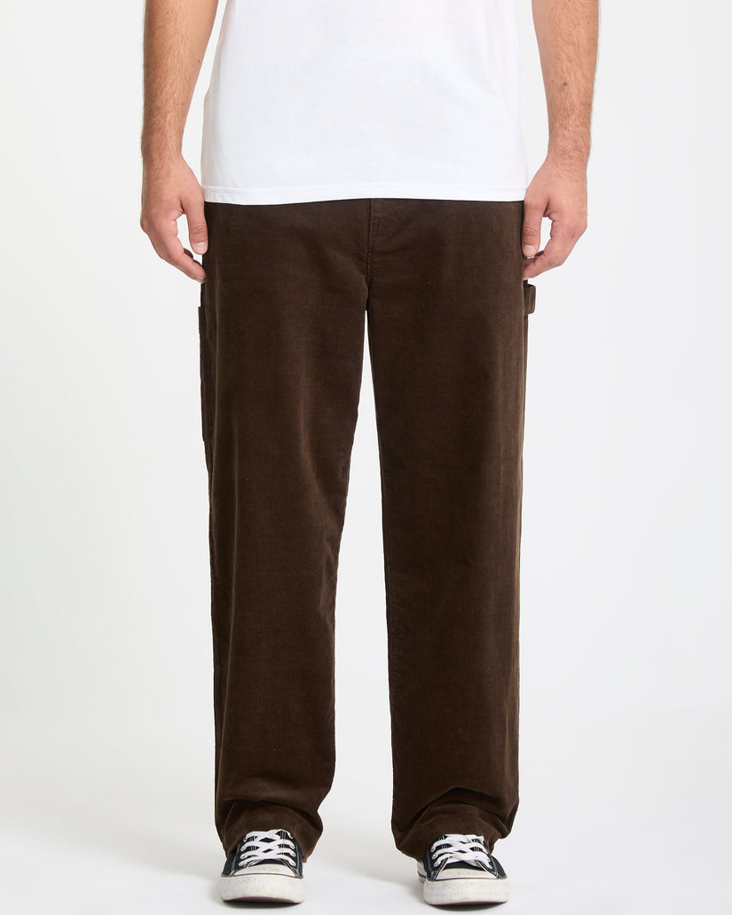Kraftsman Corduroy Trousers - Brown Stone