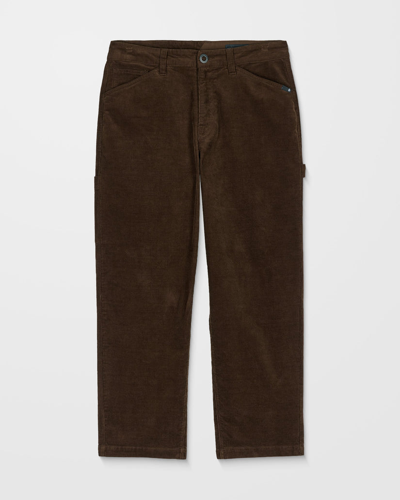 Kraftsman Corduroy Trousers - Brown Stone