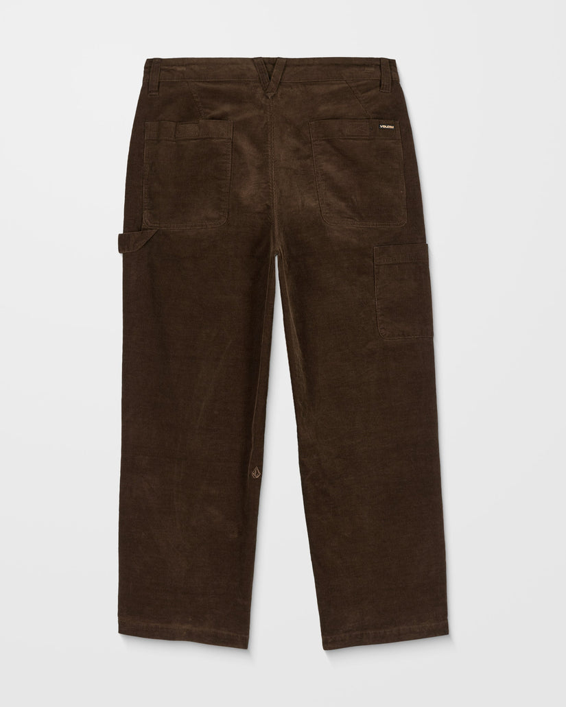 Kraftsman Corduroy Trousers - Brown Stone