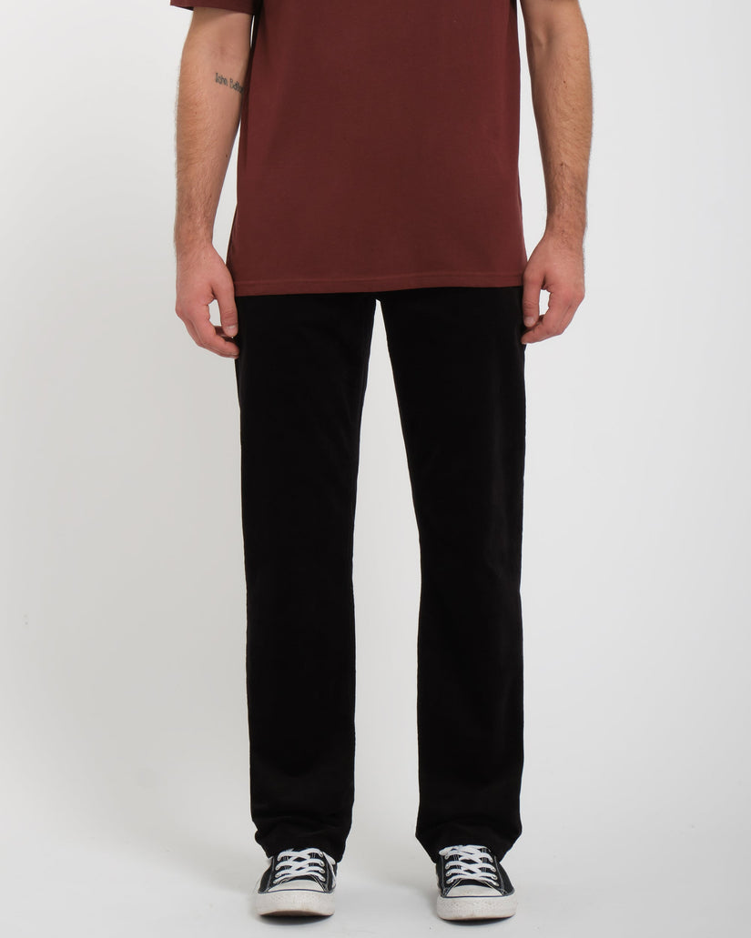Solver 5 Pocket Corduroy Trousers - Black