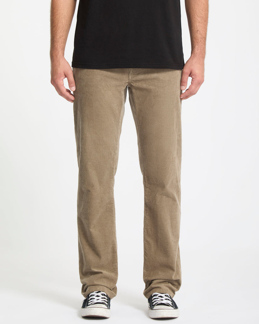 Solver 5 Pocket Corduroy Trousers - Brindle