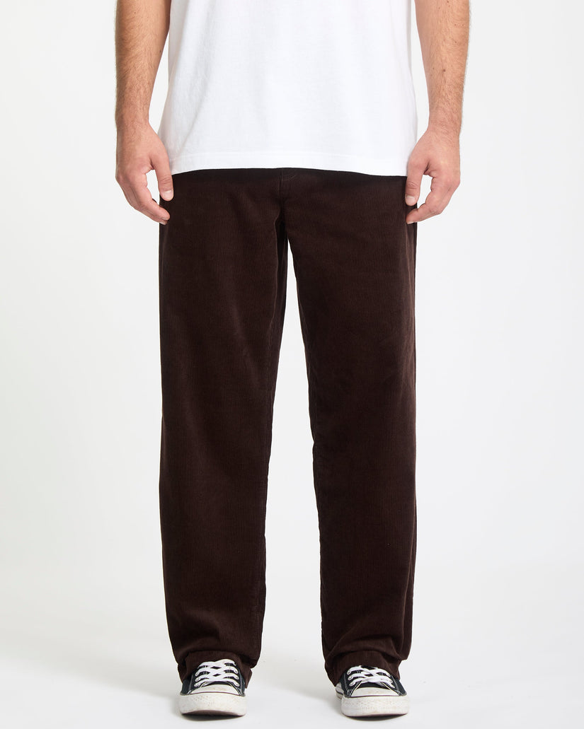 Frickin Loose Tapered Corduroy Trousers - Cacao