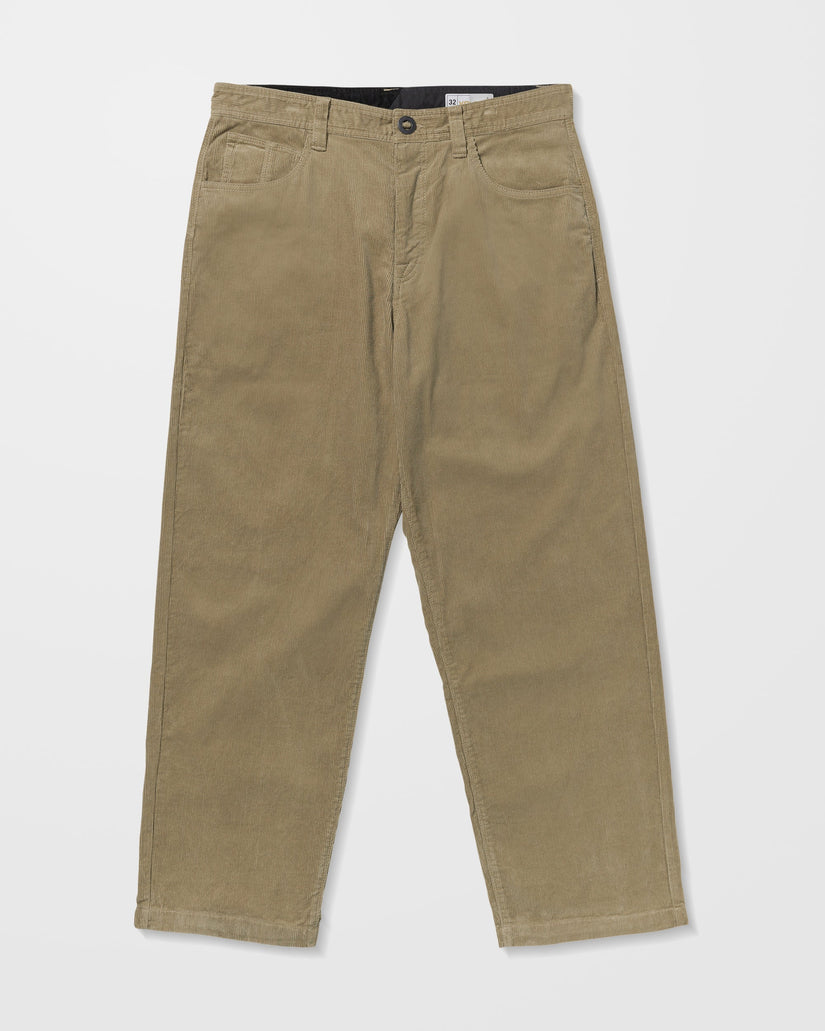 Frickin Loose Tapered Corduroy Trousers - Khaki