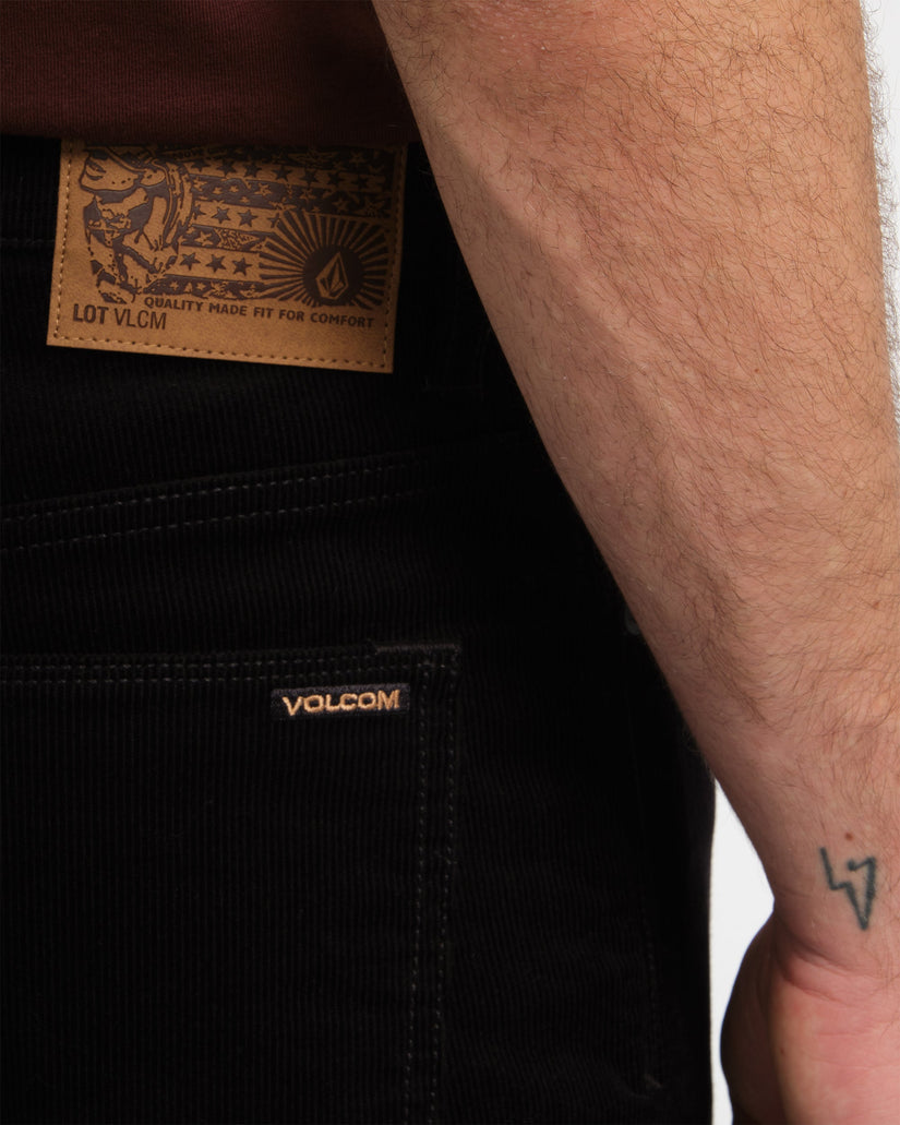Solver 5 Pockets Corduroy Trousers - Black