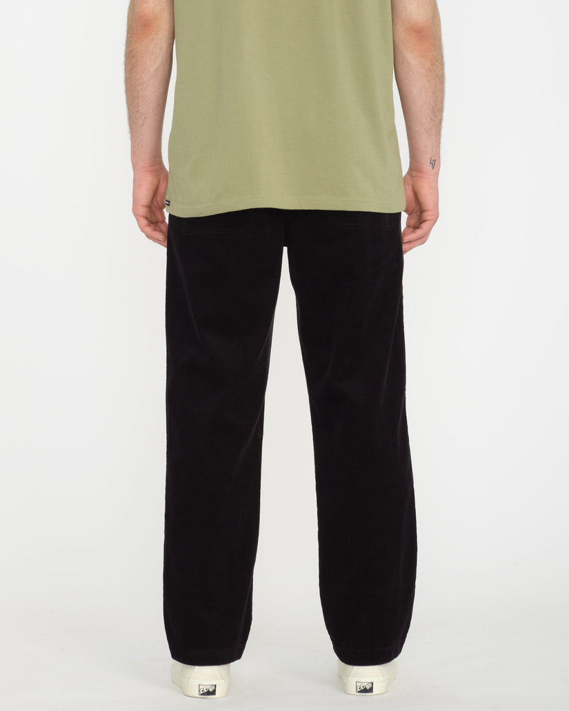 Psychstone Elasticated Waist Trousers - Black