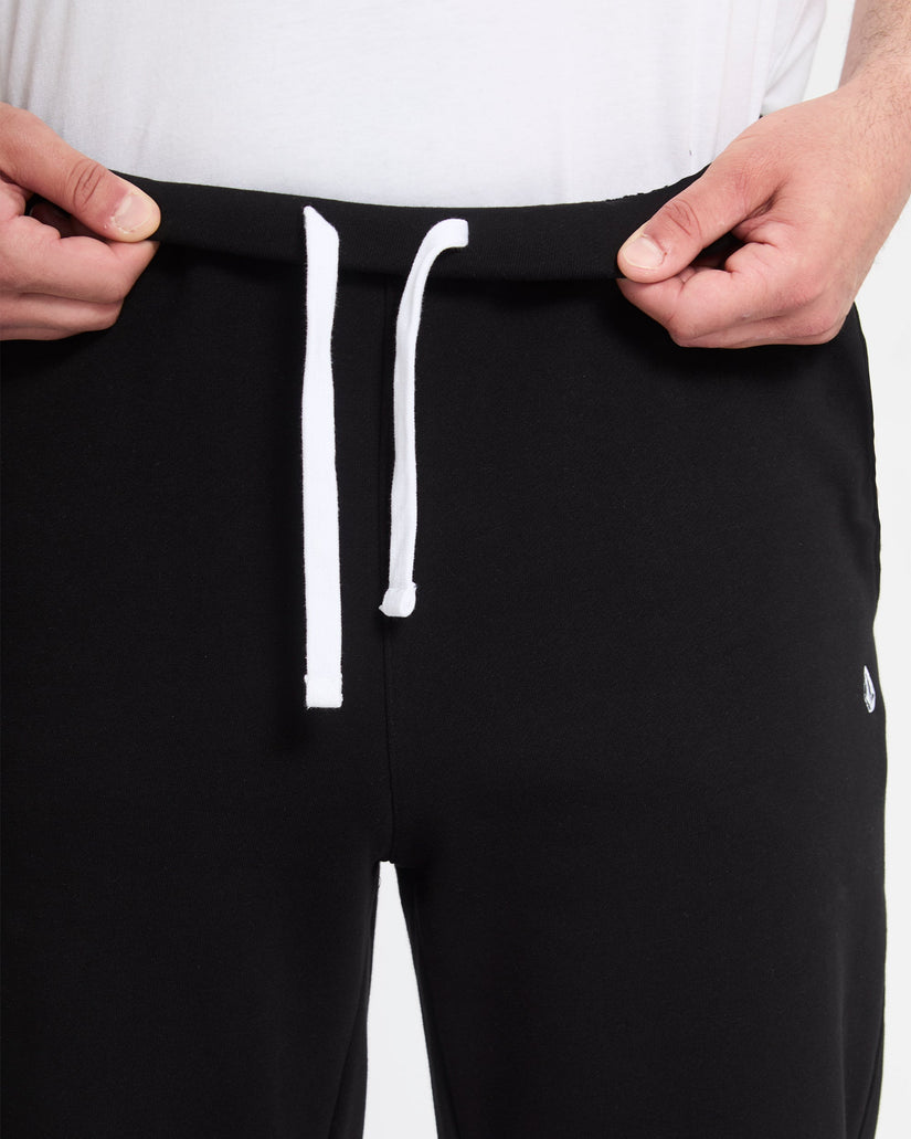 Single Stone Fleece Jogger - Black