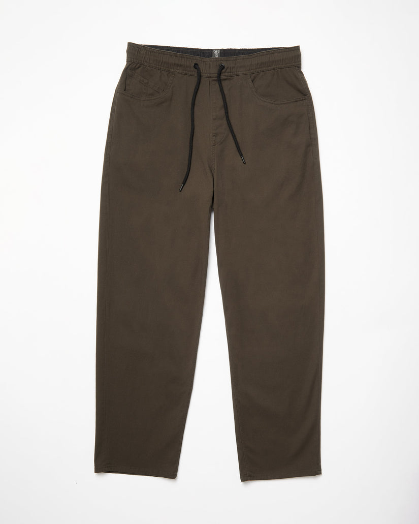 Freazy Loose Elasticated Waist Trousers - WREN