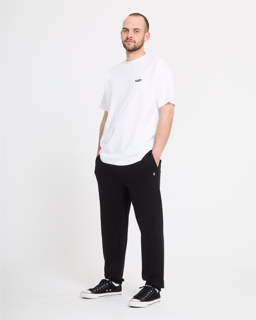 Single Stone Fleece Trousers - Black